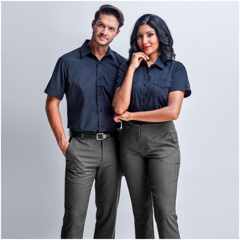 Ladies Short Sleeve Kensington Shirt - Image 3